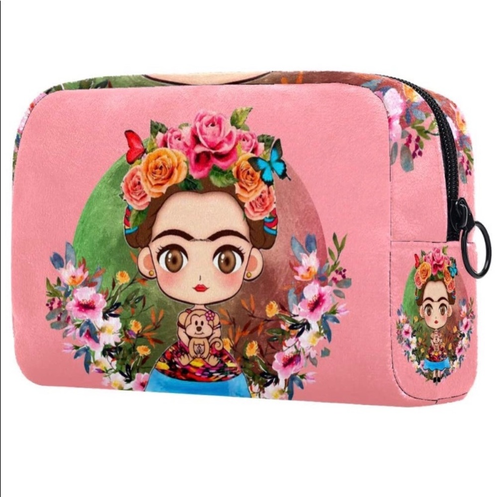 Frida Kahlo makeup bag